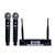 MICROFONE S/ FIO KADOSH DUPLO UHF KDS-W392M - Imagem 1