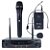 MICROFONE S/ FIO KADOSH DUPLO UHF K412C - Imagem 1