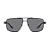 Óculos Armani Solar AX 2037S 6000/81 60 14 145 3P - Imagem 2