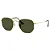 Óculos Ray Ban Solar Hexagonal - Imagem 1