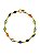 Pulseira Semijoia com 13 pedras de Zirconia Colorida - Imagem 1