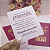 10un Postal Autocuidado Hot Stamping "Seja o Amor" - Imagem 3
