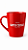 Caneca Tulipa de Porcelana Santa Cecilia - Vermelha 300ml - Imagem 1