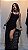 Vestido Preto Longo Festa Michelle - Imagem 4