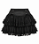 Saia Babado Preto Sakura - Imagem 2