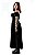 Vestido Longo Preto Veludo Snow - Imagem 3