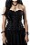 Blusa Espartilho Preto Yuna - Imagem 2