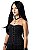 Blusa Espartilho Preto Yuna - Imagem 1