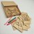 Kit Estêncil Desenho Infantil Mdf 17 Moldes E Estojo Brinque Marrom - Imagem 10