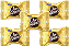 Kit 5 Bombom Ouro Branco 20g Lacta - Imagem 1