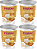 Kit 4 Iogurte Integral Cenoura, Laranja e Mel 150g Frutap - Imagem 1