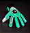 Luva de Goleiro Profissional N1 Scorpius 2.0 - Imagem 4