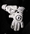 Luva de Goleiro Profissional N1 Horus - Imagem 4