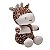 AMIGUINHOS DA FLORESTA - GIRAFA RAJADA MARROM ZIP - Imagem 1
