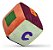 PELUCIA CUBO COLOR DIVERSAS ZIP - Imagem 1
