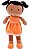 BONECA DE PANO JUJU NEGRA - ZIP EC ST - Imagem 1