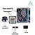 Computador Pc Completo I3 8 GB Ram SSD 240 GB Monitor 19" Teclado e Mouse Windows 10 Pro - Imagem 4