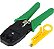 Alicate Crimpar Conectores De Rede E Telefone Rj45 Rj12 Rj11 - Imagem 2