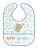 Babador azul Yum! com bolso coletor de migalhas Multikids Baby - Imagem 1