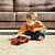 Carrinho Hot Wheels Flash Laranja Com Luz e Som Multikids - Imagem 4