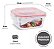 Conjunto 3 Pote Vidro Hermético 3 Tamanho Marmita Kit Quadra - Imagem 3