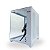 Gabinete Gamer Cubo Branco Aqua White Lateral Frente Vidro - Imagem 2