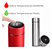 Garrafa Térmica Em Aço Inox Com Termômetro Led Digital 400ml Cor: Branco - Imagem 3