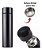 Garrafa Térmica Em Aço Inox Com Termômetro Led Digital 400ml Cor: Vermelho - Imagem 5