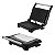 Grelha Grill Chapa Antiaderente Essencial Itatiaia 220V Inox - Imagem 1