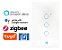 Interruptor Inteligente 3 Botões Touch Wi-fi App Alexa Vidro - Imagem 2