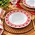Jogo de 12 Pratos Fundo Melamina 25cm Vermelho Hotel Buffet - Imagem 4