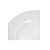 Kit 12 Pratos Fundo em Melamina Branco 25 cm Refeição Hotel - Imagem 7