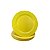 Kit 12 Pratos Melamina Raso 25cm Amarelo Buffet Restaurante - Imagem 1