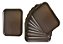 Kit 36 Unidades de Bandejas Para Restaurante, Self Service ou Fast Food 45x35cm na Cor Marrom - Imagem 7