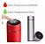 Kit 4 Garrafas Térmica Aço Inox Termômetro Led Digital 400ml - Imagem 5