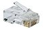 Kit C/ 1000 Conector Vazado Cat5 + Alicate RJ45 Cabo de Rede - Imagem 5