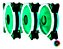 Kit Cooler Fan Rise Mode Led 3 Fans RGB 120mm RM-FN-02-RGB - Imagem 4