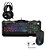 Kit Gamer Mouse sem fio Teclado Semi Mecanico e Headset RGB - Imagem 1