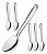 Kit Jogo Colher de Sopa Inox 6pç Inox Aço Restaurante Buffet - Imagem 3