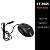 Mouse Óptico C/Fio Preto USB 2.0 Ktrok Ergonômico 3 Botões - Imagem 2