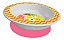 Prato Infantil Com Ventosa Funny Meal Multikids Baby Rosa - Imagem 4