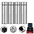 Kit 4 Garrafas Térmicas Aço Inox Termômetro Led Digital - Imagem 1