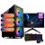 Computador PC Gamer Completo Up Starter V2 Intel I7 Memória 16 GB SSD 480 GB Kit Gamer Teclado e Mouse Monitor 19" Polegadas - Imagem 1