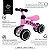 Andador Bicicleta Infantil Rosa S/ Pedal Bebê Zippy Toys - Imagem 3