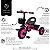 Triciclo Rosa Infantil C/ Cestinha Buzina Pedal Zippy Toys - Imagem 3