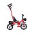 Triciclo Infantil Vermelho Apoiador Cesta Sininho Zippy Toys - Imagem 4