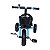 Triciclo Infantil Azul C/ Cestinha Buzina Pedal Zippy Toys - Imagem 2