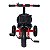 Triciclo Infantil Vermelho com Cestinha e Buzina Zippy Toys Brinquedo Divertido para Criança - Imagem 2