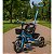 Triciclo Infantil Azul com Apoiador Cestinha Sininho Zippy Toys Passeio Seguro e Divertido Ideal para Crianças Pequenas - Imagem 3