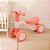 Bicicleta Infantil de Equilíbrio Rosa Zippy Sem Pedal Andador para Crianças Aprenderem a Pedalar - Imagem 5